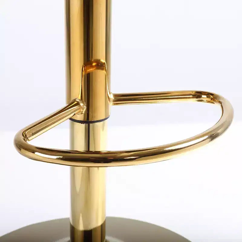 Lot de 2 tabourets de bar pivotants à 360 degrés de style moderne avec base réglable en métal